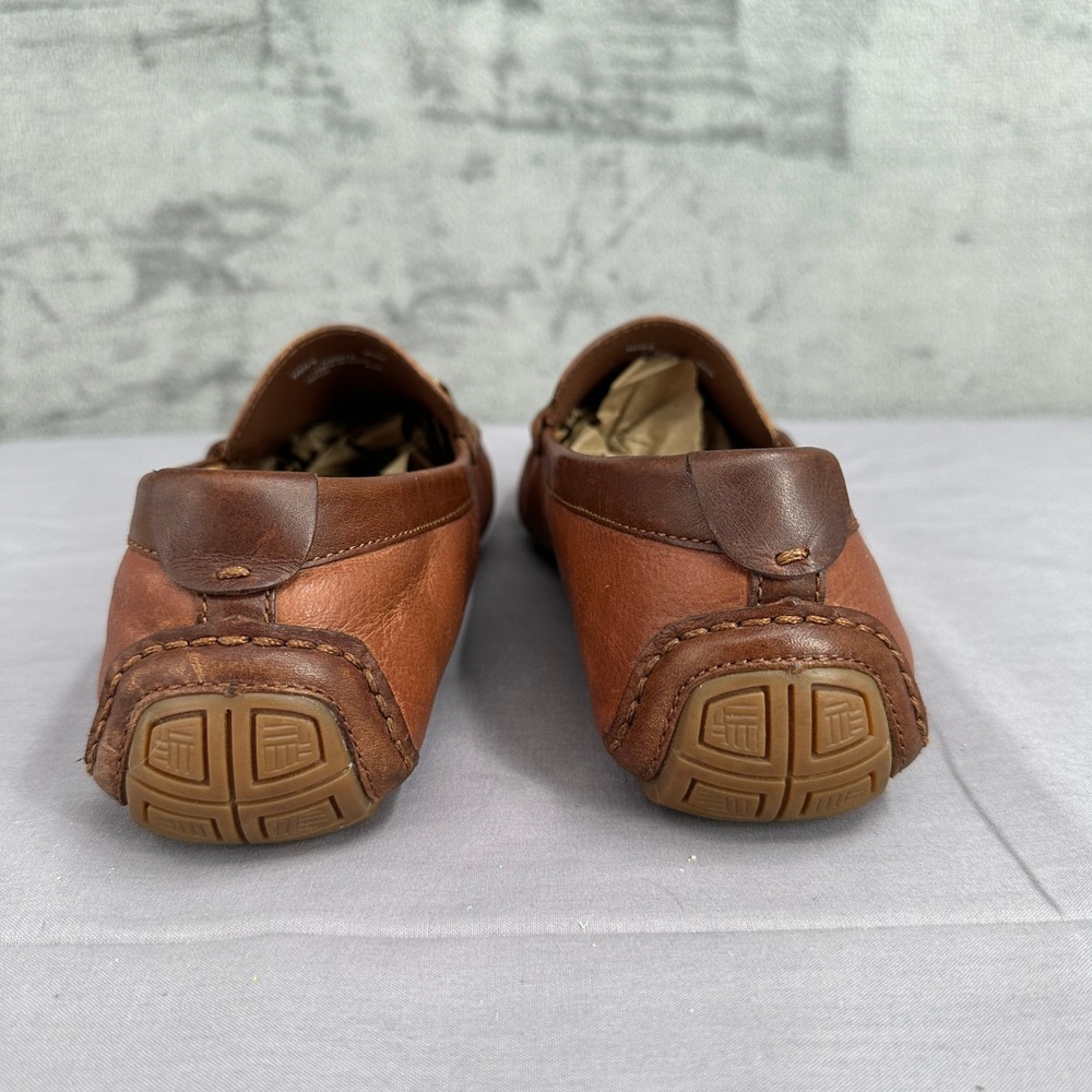 Cole Haan Somerset Link Bit Loafers Men 9.5M Brown Leather Slip On Driving Shoes - Picture 10 of 11